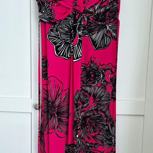 Woman pink floral wide leg - woman,