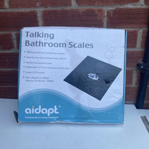 Talking bathroom scales blind - talking,