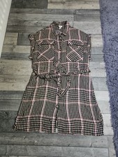 River Island Women's Checked Dress Size Medium bnwot 
