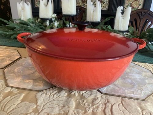 Creuset 32cm cast iron - le,