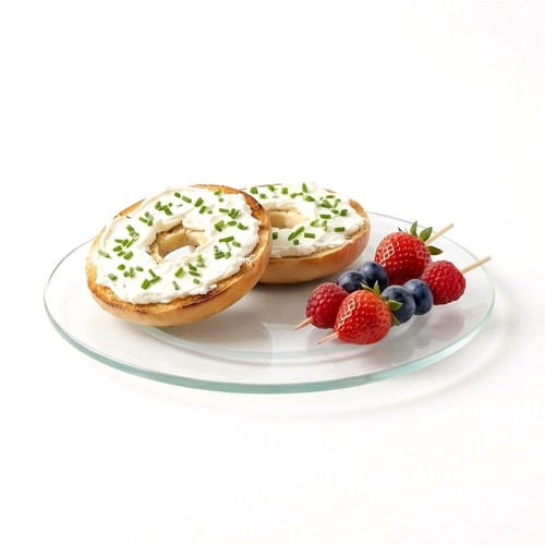 Glass lazy susan - glass,