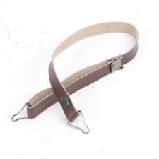 Replica US M1 helmet liner leather chinstrap. Russet brown. AG1476