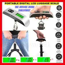 Portable Digital Luggage Bag Suitcase Weighing LCD Scales Electronic Travel  NEW