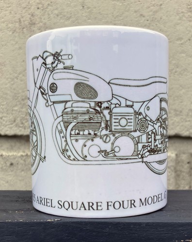 Retro mug vintage - vintage, bikes