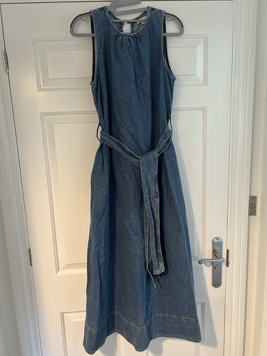Boden maxi denim dress - denim, size