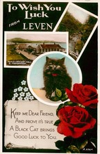 LEVEN FIFE - POSTCARD