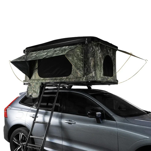 Car roof top - tent, camouflage