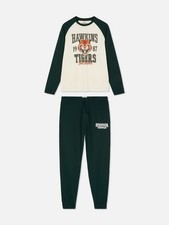 Green new with tag Stranger Things Hawkins Long Pyjamas Primark 