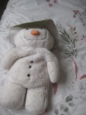 Vintage Snowman pyjama case. Golden Bear 1985.