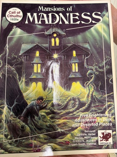 Coc rpg book mansions - coc,