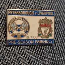 Peterborough V Liverpool Badge