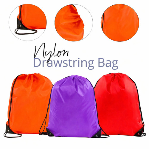 Drawstring backpack rucksack - drawstring,