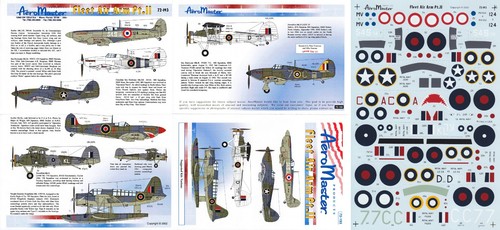 Aeromaster decals sea - decals,