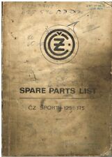 CZ 125 150 SPORT (MODEL 476 &