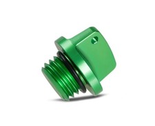 Green CNC Aluminium Oil Filler