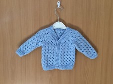 Blue Hand Knitted Baby