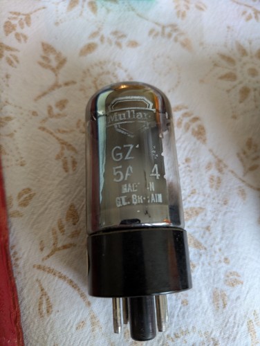 Mullard gz34 5ar4 valve - mullard,