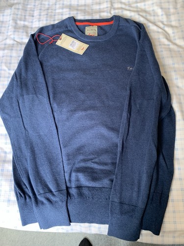 Aubin cotton cashmere blue - cotton,