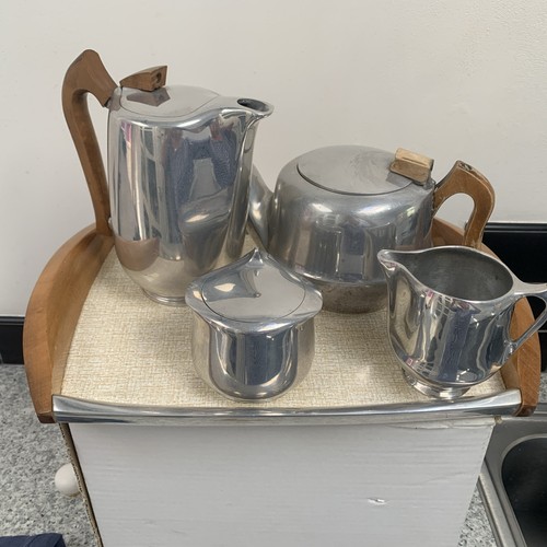 Vintage piquet ware mid - ware,