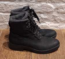 Ariat Harper H20 Waterproof Lace-Up Ankle Boots Black/Charcoal Size UK 7 BNWOB