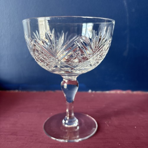 Cut crystal champagne - crystal,