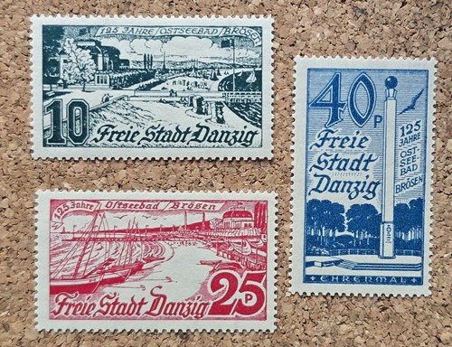 Germany 1936 danzig complete - germany,