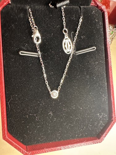 Cartier amour necklace white - cartier,