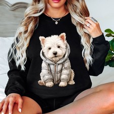 Westie Dog Hoodie Animal Lover