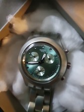 Swatch Irony, Swiss Made Stainless Steel Quartz Chronograph Watch. 