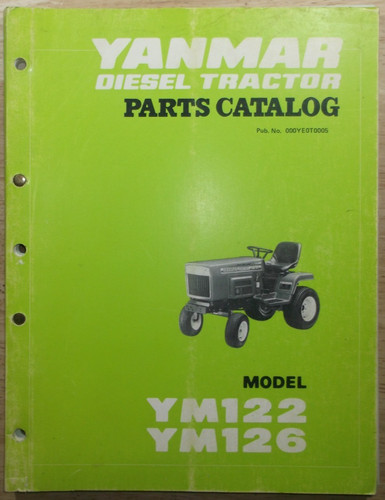 Yanmar ym122 ym126 tractor - ym122,