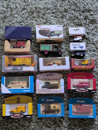 13x job lot corgi variety - job,