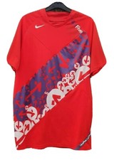 Nike Red T-Shirt Men’s Size M Casual Sports Gym Top Tee