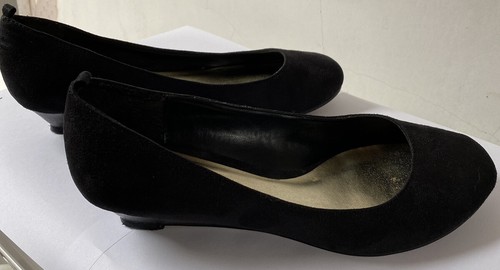 Love label black suede leather - love,