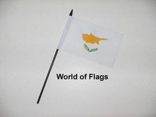 CYPRUS SMALL HAND WAVING FLAG