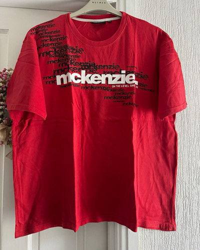 Mckenzie men red logo - men's,