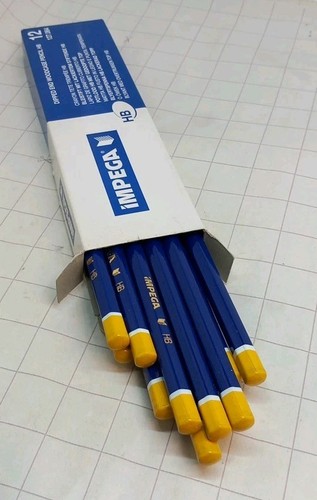 Pencils impega box - x,