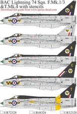 Decal bac lightning - 1:48,