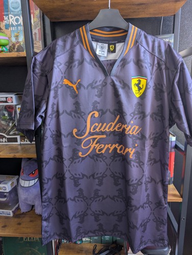 Ferrari black short sleeve - short,