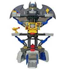 Imaginext CHH91 Transforming Batcave Batman Playset Used Fully Working