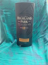 Highland Park Whiskey Aged 12 Years Empty Presentation Box 1 litre