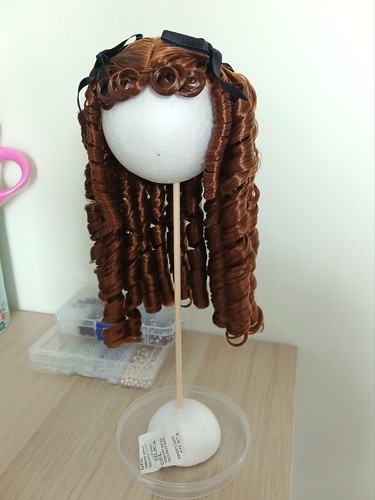 Super dollfie bjd curly spiral - dollfie,