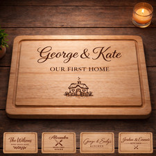 Personalised Wooden Chopping