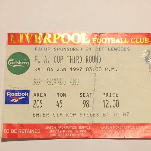 Liverpool vintage cup - liverpool, fa