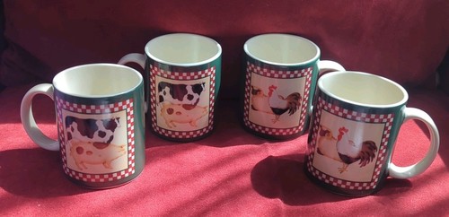 Farmyard mug rooster - mug,