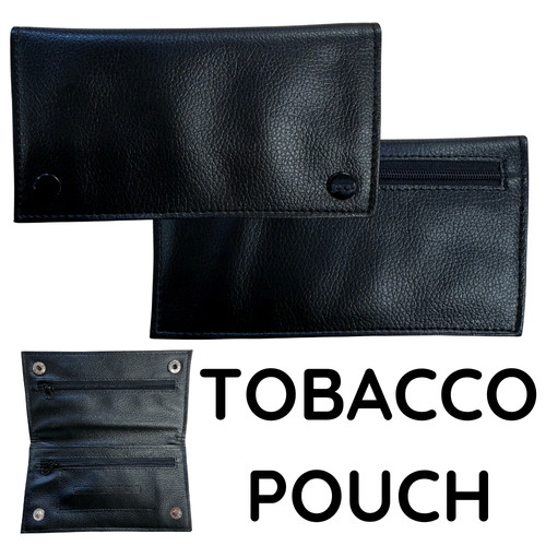 Soft black leather - soft,