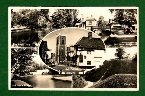 327602 postcard thetford - ,