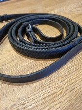 Black Leather Rubber Grip