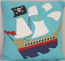PIRATE SHIP PILLOW : BOYS