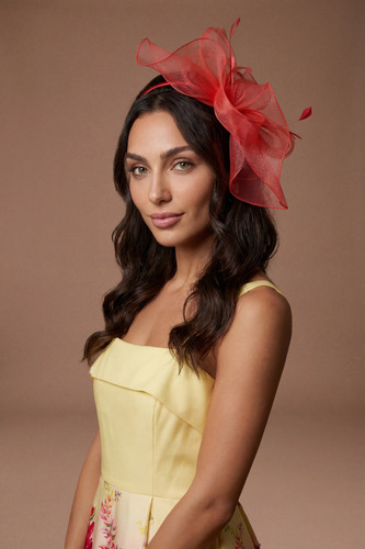 Coast red fascinator womens - red,