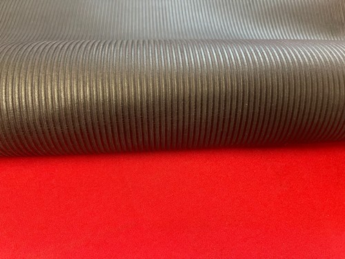 Black leather hide skin - leather,